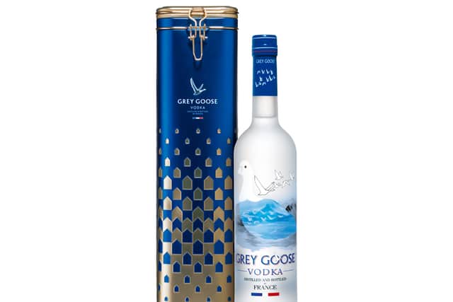 Grey Goose Vodka Holiday Gold Gift Tin