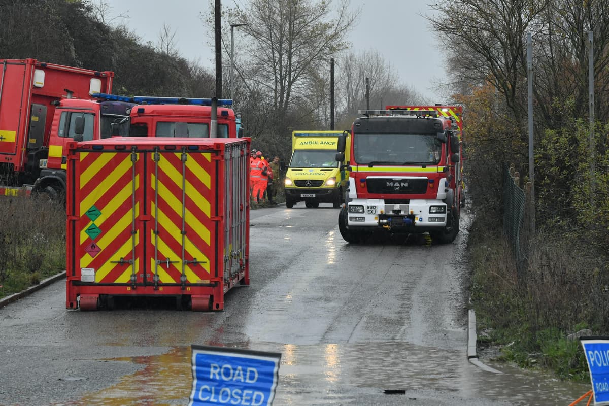 Cwt Explosion Four dead in explosion at waste water treatment works