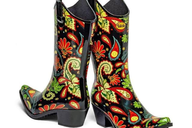 Talolo Paisley Vibe Cowboy Boot Wellies