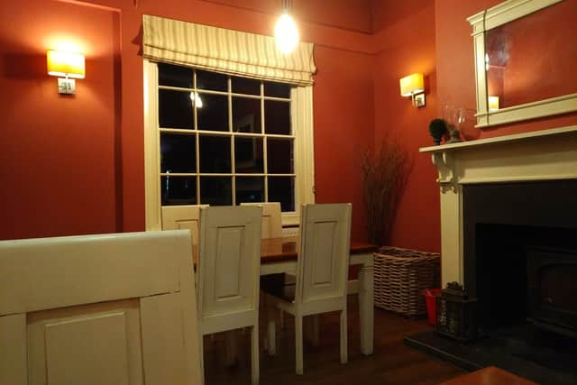There is plenty of space throughout the restaurant 