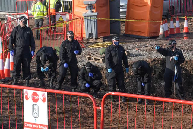 Police have been conducting a fingertip search. Photo: SnapperSK