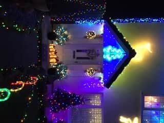 The display at Webb Crescent. Photo: Shaun Pickering.