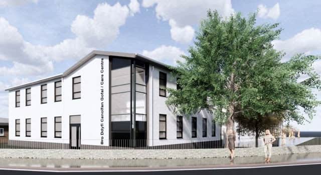 Bro Dyfi Hospital in Machynlleth - how it could look after redevelopment