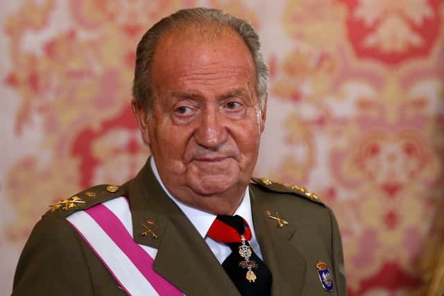 Spanish King Juan Carlos pictured in 2014