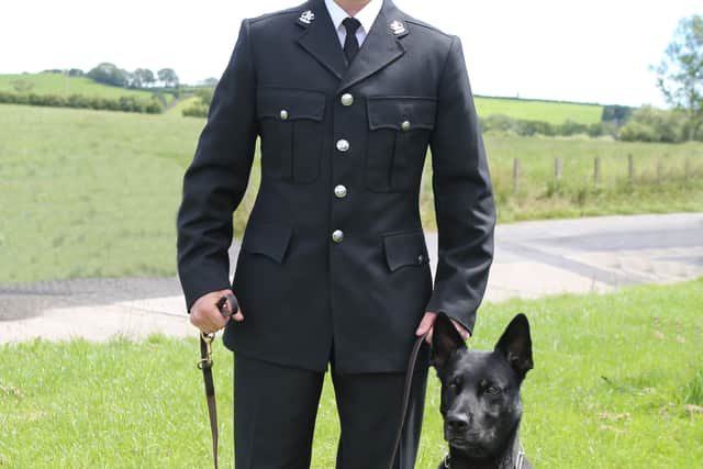 Pc Peter Lloyd and PD Max