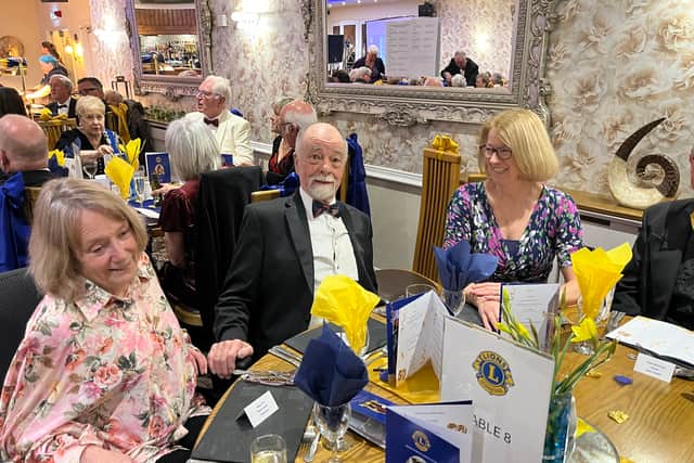 Guests at the celebration at the weekend