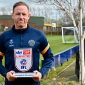 Shrewsbury Town boss Gavin Cowan has won the League Two Manager of the Month award for February. Picture: Shrewsbury Town 