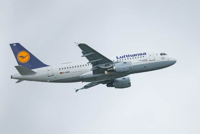 A Lufthansa A319 passenger plane. (Photo by Leonhard Simon/Getty Images)