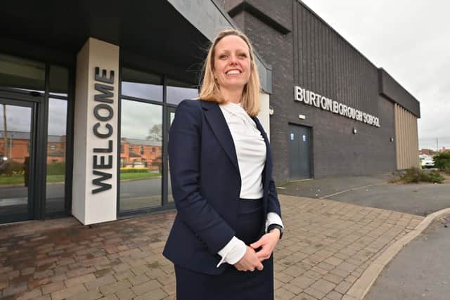 Burton Borough School principal Caroline Bedford. Photo: Steve Leath
