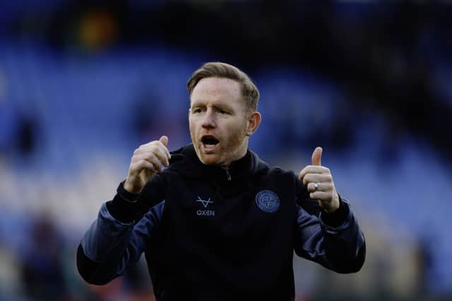 Shrewsbury Town boss Gavin Cowan