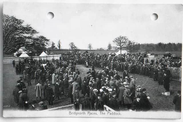 Racing in Bridgnorth attracted huge crowds