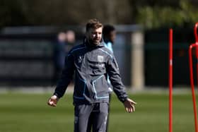 James Morrison interim head coach of West Brom during a training session at Albion's training ground this week (Photo by Adam Fradgley/West Bromwich Albion FC via Getty Images)