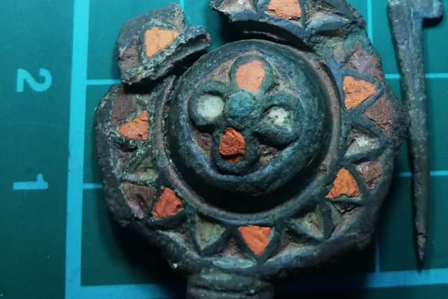 A high status Roman brooch