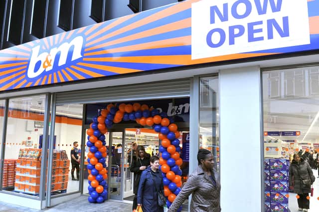 Solid growth for B&M chain