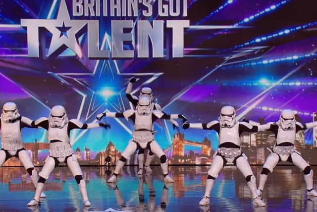 Boogie Storm performing on Britain's Got Talent