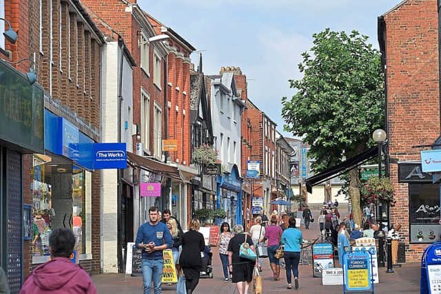 Oswestry before the lockdown