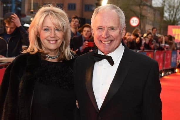 Nick Owen and partner Vicki