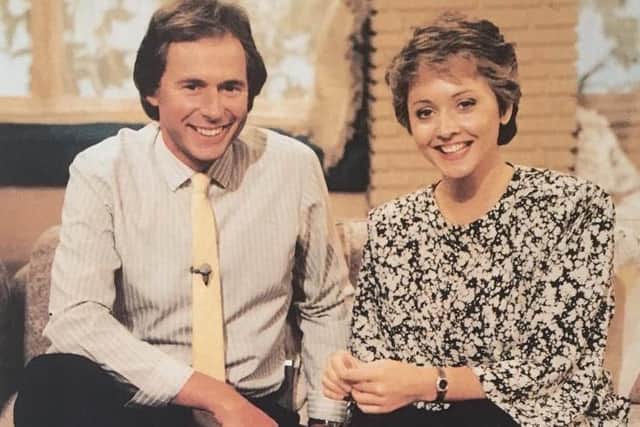 Early days – Nick Owen with Anne Diamond