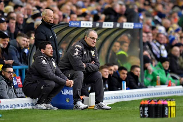 Leeds United manager Marcelo Bielsa