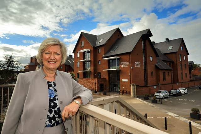 Professor Anna Sutton said students in halls of residence should return home
