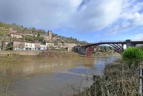 The River Severn in Ironbridge