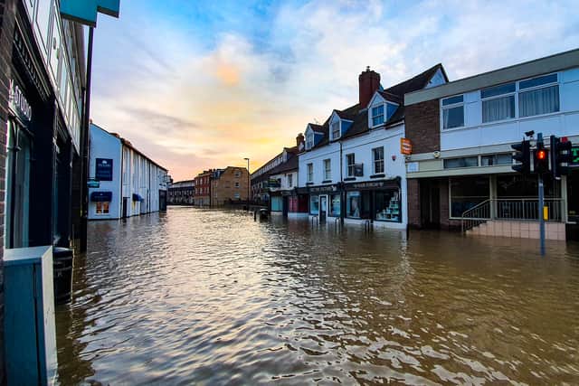 Flooding in Coleham