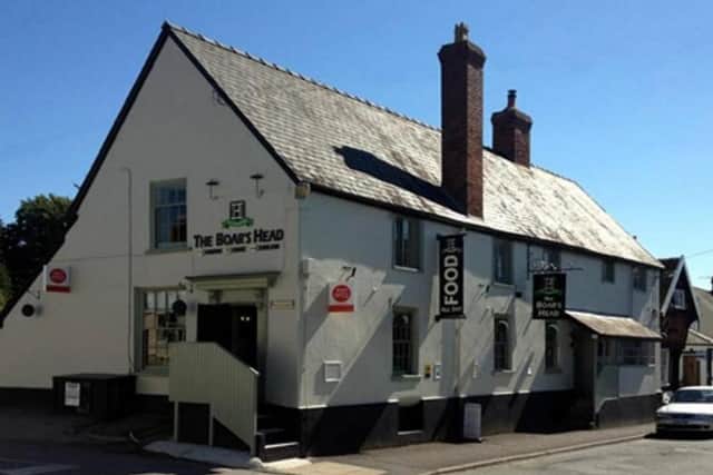 The Boars Head in Bishop's Castle