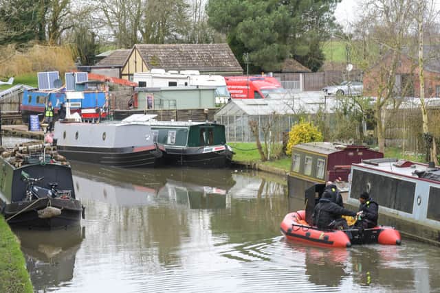 Police are searching an area of a canal between Coventry and Rugby. Photo: SnapperSK