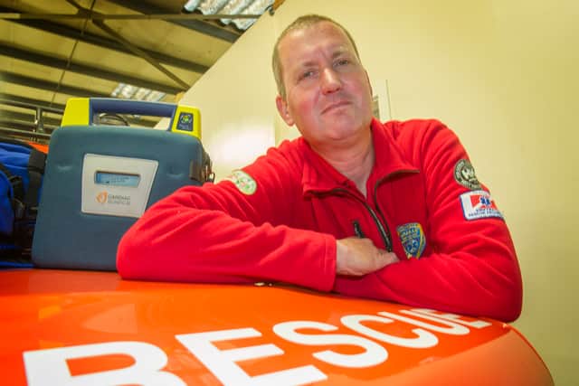 Stuart Tyrer from West Mercia Search and Rescue