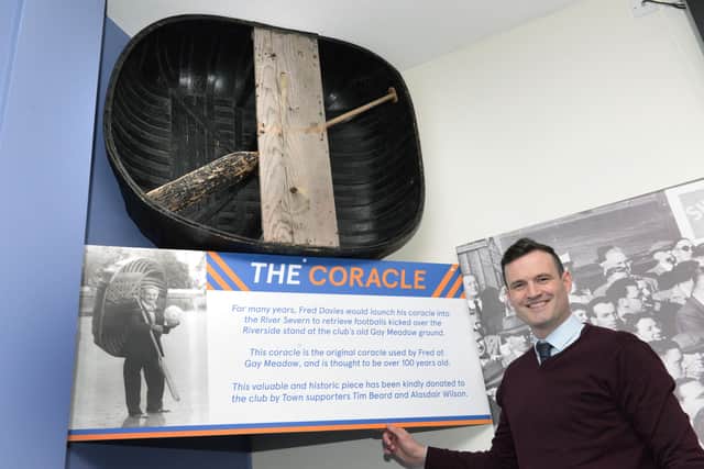 Fred’s Gay Meadow coracle finds its way back home to Shrewsbury Town