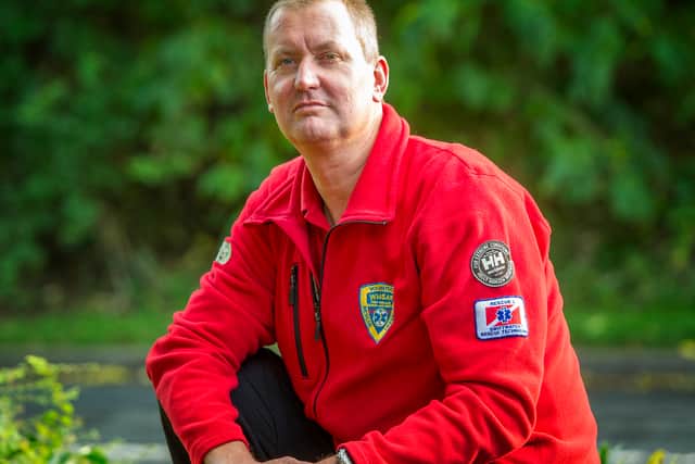 Stuart Tyrer from West Mercia Search and Rescue