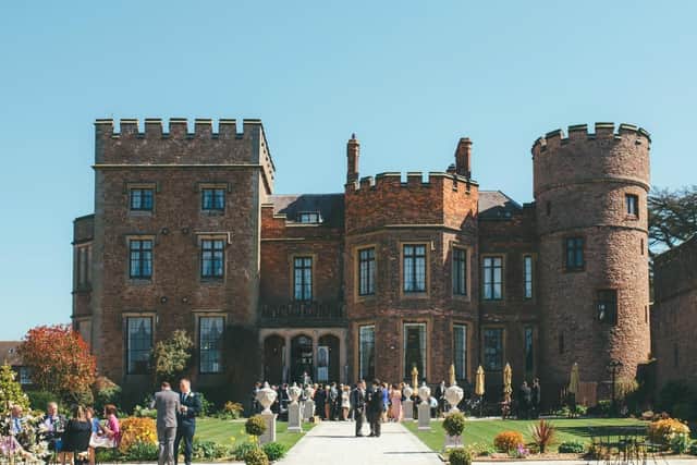 Rowton Castle. Picture from: https://www.rowtoncastle.com/