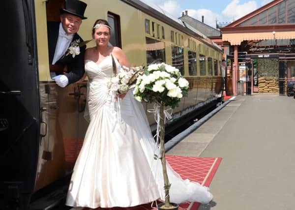 Severn Valley Railway. Picture from: https://www.svr.co.uk/Weddings.aspx