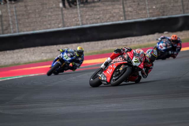 Davies came fourth in the Superpole race, which placed him on the second row