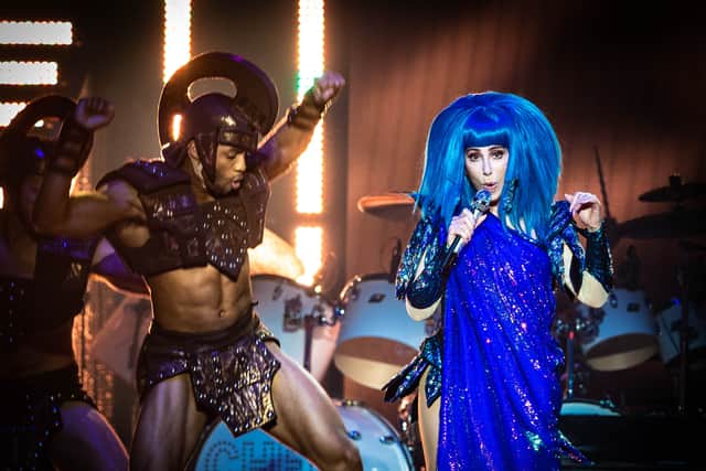 Cher performs at Arena Birmingham. Pics: Dave Cox