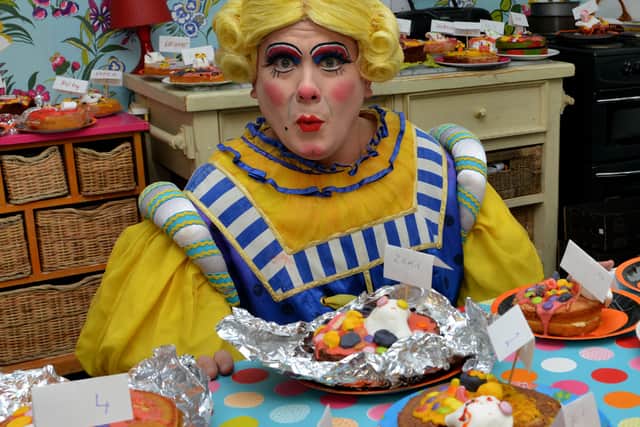 Panto star Brad Fitt