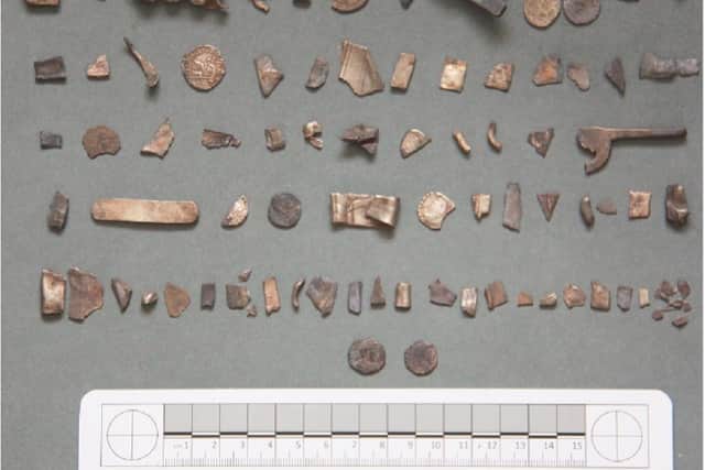 Hacksilver unearthed by detectorists in Wem