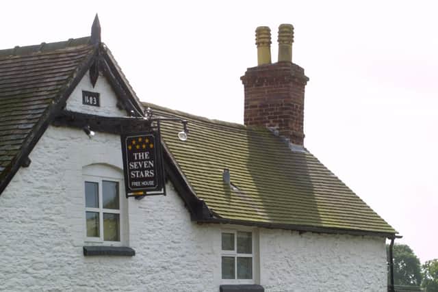 A 2003 photo of the Seven Stars at Shipton