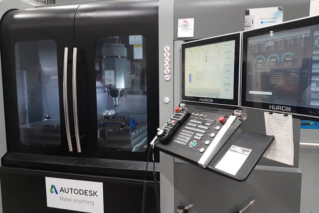 Machine which is used to create car brake callipers