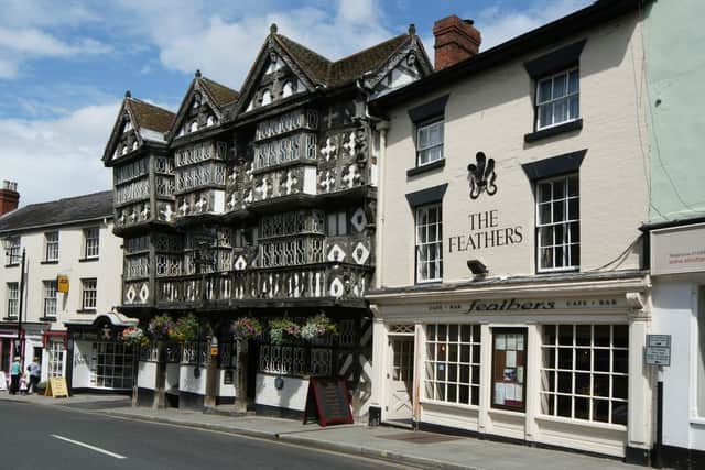 The Feathers Hotel in Ludlow
