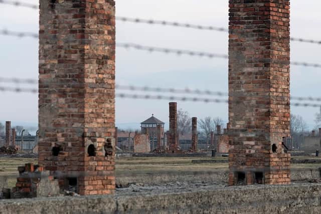 The extermination camp Auschwitz-Birkenau