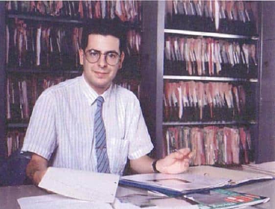 Nick Pope when he lead Britain's UFO desk at the ministry of defence