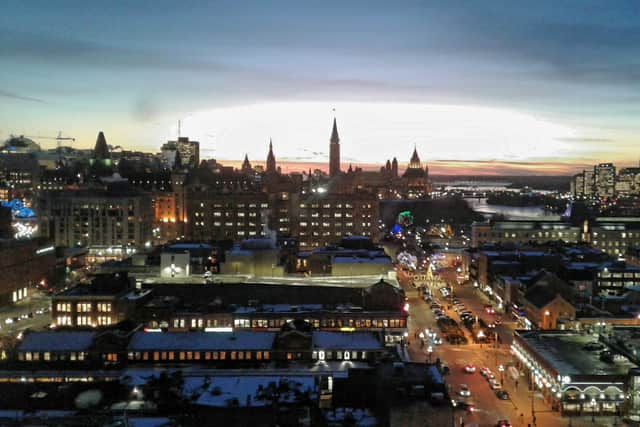 Ottawa at sunset