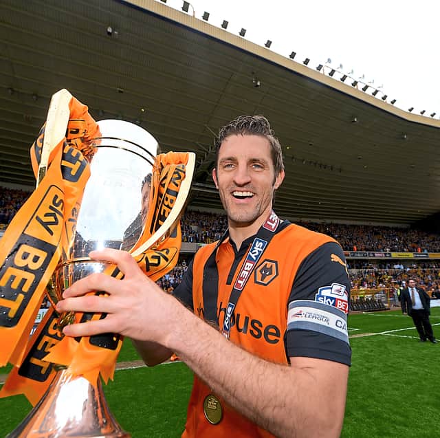 Sam Ricketts captained Wolves to the League One title under Kenny Jackett
