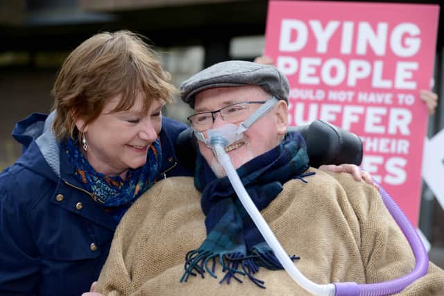 Noel Conway with his wife Carol