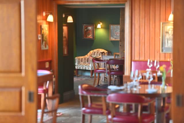 The Bear is a grand place to eat and drink. Photo: Steve Leath