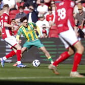 Callum Styles was excellent for Albion and his corner created the only goal. (Photo by Adam Fradgley/West Bromwich Albion FC via Getty Images)