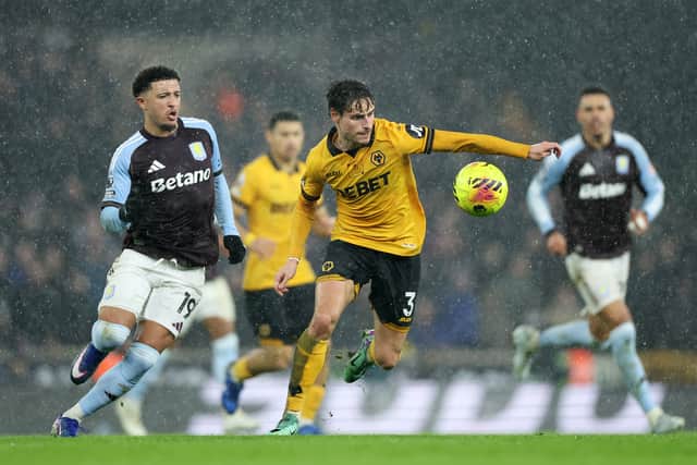 Hugo Bueno has been a regular for Wolves this season. (Photo by Brett Patzke - WWFC/Wolves via Getty Images)