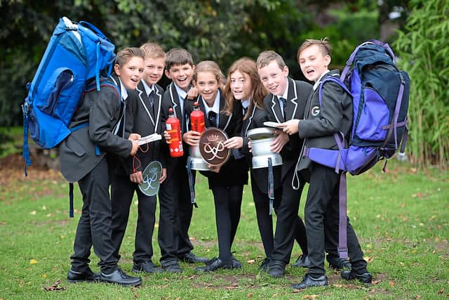 New year 7 pupils at The Grove School