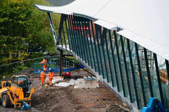 The bridge is costing £10 million